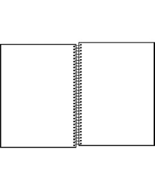 imagem de detalhe produto Caderno Sketchbook Espiral Capa Dura Universitário Académie 90 G 80 Folhas