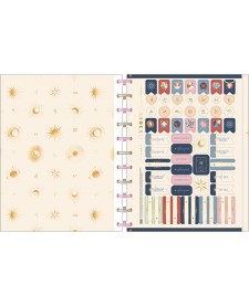 imagem de detalhe produto Caderno Tilidisco Capa Dura Universitário 10 Matérias Magic 160 Folhas	