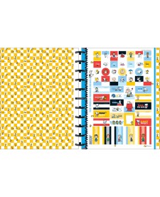 imagem de detalhe produto Caderno Tilidisco Capa Dura Universitário 10 Matérias Snoopy 160 Folhas.