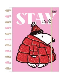 imagem principal do produto Caderno Tilidisco Capa Dura Universitário 10 Matérias Snoopy 160 Folhas	