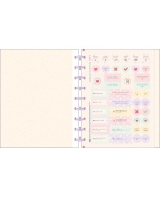 imagem de detalhe produto Caderno Tilidisco Colegial 10 Matérias Soho 160 Folhas