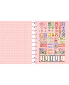 imagem de detalhe produto Caderno Tilidisco Universitário 10 Matérias Pooh 160 Folhas