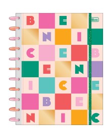 imagem principal do produto Caderno Tilidisco Universitário Connect 1 Matéria Be Nice 80 Folhas