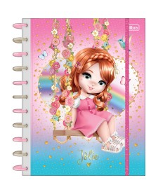 imagem principal do produto Caderno Tilidisco Universitário Connect 1 Matéria Jolie 80 Folhas