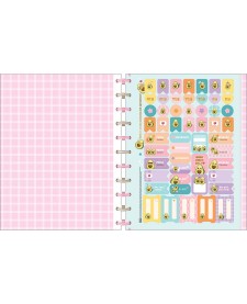 imagem de detalhe produto Caderno Tilidisco Universitário Connect 10 Matérias Abacute 160 Folhas