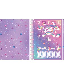 imagem de detalhe produto Caderno Tilidisco Universitário Connect 10 Matérias Blink 160 Folhas