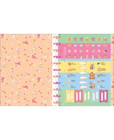 imagem de detalhe produto Caderno Tilidisco Universitário Connect 10 Matérias Capyclub 160 Folhas