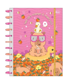 imagem principal do produto Caderno Tilidisco Universitário Connect 10 Matérias Capyclub 160 Folhas