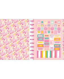 imagem de detalhe produto Caderno Tilidisco Universitário Connect 10 Matérias Glow 160 Folhas