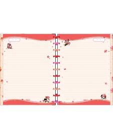 imagem de detalhe produto Caderno Tilidisco Universitário Connect 10 Matérias Minnie 160 Folhas