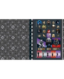 imagem de detalhe produto Caderno Tilidisco Universitário Connect 10 Matérias Wandinha 160 Folhas