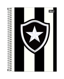 imagem principal do produto Caderno Universitário Capa Dura 1 Matéria Botafogo 80 Folhas