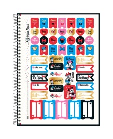 imagem de detalhe produto Caderno Universitário Minnie Fit 12 Matérias 192 Folhas