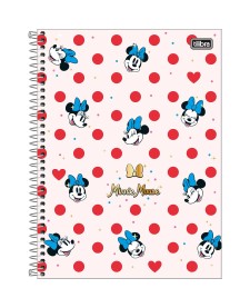 imagem principal do produto Caderno Universitário Minnie Fit 12 Matérias 192 Folhas