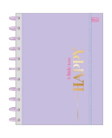 imagem principal do produto Caderno Universitário Tilidisco Connect 10 Matérias Happy 160 Folhas