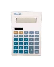 imagem principal do produto Calculadora de Mesa 8 Dígitos TC22 Branca