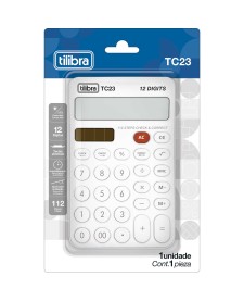 imagem de detalhe produto Calculadora de Mesa TC23 Branca