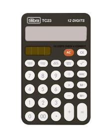 imagem principal do produto Calculadora de Mesa TC23 Preta