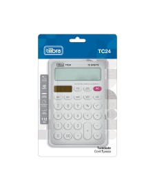 imagem de detalhe produto Calculadora de Mesa TC24 Branca