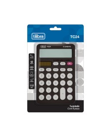 imagem de detalhe produto Calculadora de Mesa TC24 Preta - Tilibra