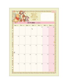 imagem de detalhe produto Calendário Planner 13,8 x 19 cm Pooh 2027