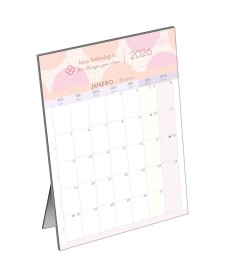 imagem principal do produto Calendário Planner de Mesa 13,8 x 19 cm Soho 2026