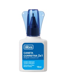imagem principal do produto Caneta Corretiva Dois em Um 18ml