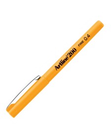 imagem principal do produto Caneta Hidrográfica 0.4mm EK-200 Artline Amarelo