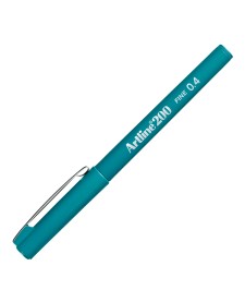 imagem principal do produto Caneta Hidrográfica 0.4mm EK-200 Artline Verde-Escura