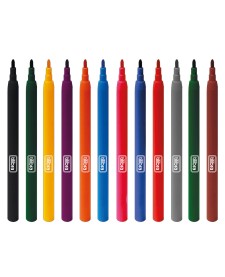 imagem de detalhe produto Canetinha Hidrográfica 12 Cores