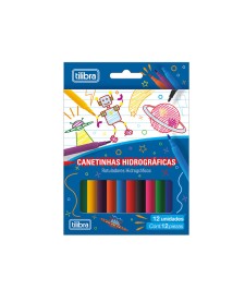 imagem principal do produto Canetinha Hidrográfica 12 Cores