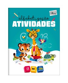 imagem principal do produto Cartilha de Atividades Alfabetização Aprender, Brincar e Colorir 16 Folhas