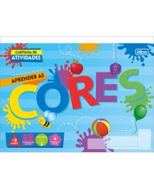 imagem principal do produto Cartilha de Atividades Aprender as Cores Académie 20 Folhas