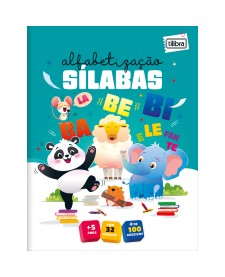 imagem principal do produto Cartilha de Atividades de Alfabetização - Sílabas Aprender, Brincar e Colorir 16 Folhas