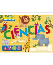 imagem principal do produto Cartilha de Atividades de Ciências - Animais Académie 20 Folhas