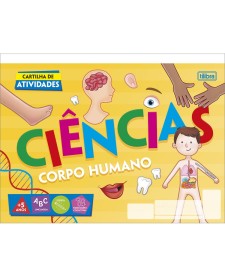 imagem principal do produto Cartilha de Atividades de Ciências - Corpo Humano Académie 20 Folhas