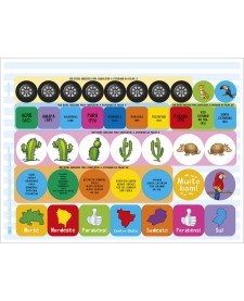 imagem de detalhe produto Cartilha de Atividades de Geografia - Brasil Académie 20 Folhas