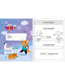 imagem de detalhe produto Cartilha de Atividades de Inglês Aprender, Brincar e Colorir 8 Folhas