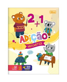 imagem principal do produto Cartilha de Atividades de Matemática - Adição Aprender, Brincar e Colorir 16 Folhas