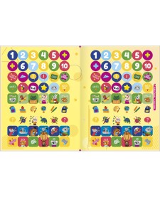 imagem de detalhe produto Cartilha de Atividades de Matemática - Adição Aprender, Brincar e Colorir 8 Folhas