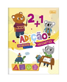 imagem principal do produto Cartilha de Atividades de Matemática - Adição Aprender, Brincar e Colorir 8 Folhas