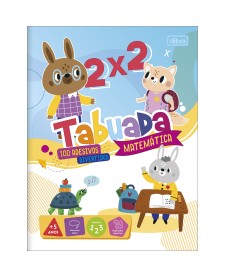 imagem principal do produto Cartilha de Atividades de Matemática - Tabuada Aprender, Brincar e Colorir 8 Folhas