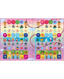 imagem de detalhe produto Cartilha de Atividades Jogos e Passatempos Aprender, Brincar e Colorir 8 Folhas