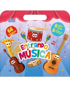 imagem principal do produto Cartilha de Atividades Maleta Música Aprender, Brincar e Colorir 8 Folhas