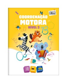 imagem principal do produto Cartilha de Coordenação Motora Nível 3 16 Folhas