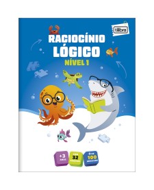 imagem principal do produto Cartilha de Raciocínio Lógico Nível 1 16 Folhas