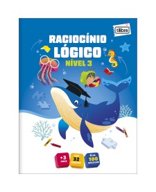 imagem principal do produto Cartilha de Raciocínio Lógico Nível 3 16 Folhas