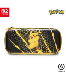 imagem principal do produto Case de Proteção Slim PowerA para Nintendo Switch 2 - Pikachu Storm