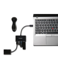 imagem de detalhe produto CH1000 Hub USB-C de 4 Portas