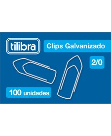 imagem principal do produto Clips 2/0 Galvanizado 100 Unidades